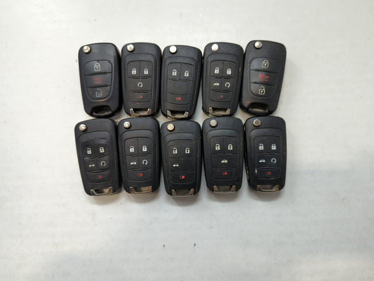 Lot of 10 Aftermarket Keyless Entry Remote Fob MIXED FCC IDS MIXED PART - Oemusedautoparts1.com
