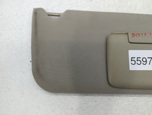 2006-2007 Dodge Charger Sun Visor Shade Replacement Passenger Right Mirror Fits 2006 2007 OEM Used Auto Parts