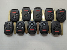 Lot of 10 Aftermarket Honda Keyless Entry Remote Fob MIXED FCC IDS MIXED