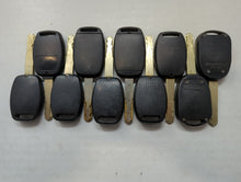 Lot of 10 Aftermarket Honda Keyless Entry Remote Fob MIXED FCC IDS MIXED