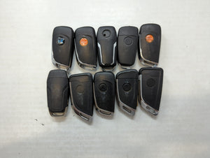 Lot of 10 Aftermarket Keyless Entry Remote Fob MIXED FCC IDS MIXED PART