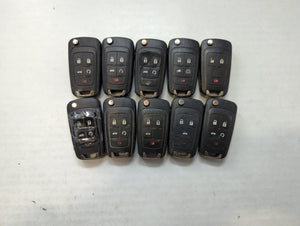 Lot of 10 Aftermarket Chevrolet Keyless Entry Remote Fob MIXED FCC IDS