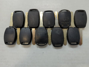 Lot of 10 Aftermarket Honda Keyless Entry Remote Fob MIXED FCC IDS MIXED