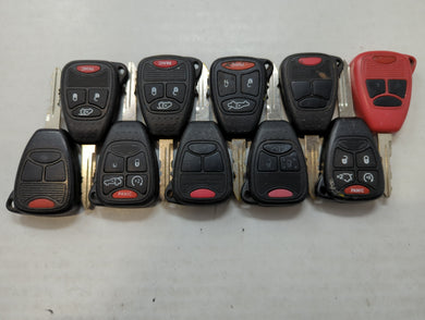 Lot of 10 Aftermarket Dodge/chrysler/jeep/ram Keyless Entry Remote Fob