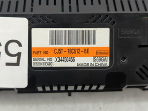 2015-2016 Ford Escape Climate Control Module Temperature AC/Heater Replacement P/N:CJ5T-18C612-BE Fits 2015 2016 OEM Used Auto Parts