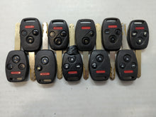 Lot of 10 Aftermarket Honda Keyless Entry Remote Fob MIXED FCC IDS MIXED