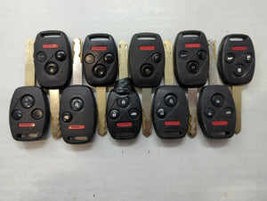 Lot of 10 Aftermarket Honda Keyless Entry Remote Fob MIXED FCC IDS MIXED