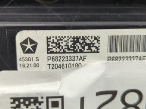 2017-2021 Chrysler Pacifica Climate Control Module Temperature AC/Heater Replacement P/N:P68223337AF Fits 2017 2018 2019 2020 2021 OEM Used Auto Parts