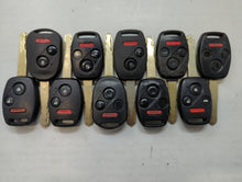 Lot of 10 Aftermarket Honda Keyless Entry Remote Fob MIXED FCC IDS MIXED