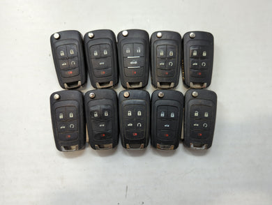 Lot of 10 Aftermarket Chevrolet Keyless Entry Remote Fob MIXED FCC IDS