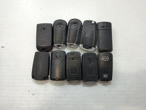 Lot of 10 Aftermarket Keyless Entry Remote Fob MIXED FCC IDS MIXED PART