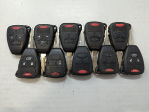 Lot of 10 Aftermarket Dodge/chrysler/jeep/ram Keyless Entry Remote Fob