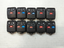 Lot of 10 Aftermarket Ford Keyless Entry Remote Fob MIXED FCC IDS MIXED