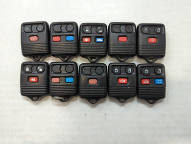 Lot of 10 Aftermarket Ford Keyless Entry Remote Fob MIXED FCC IDS MIXED