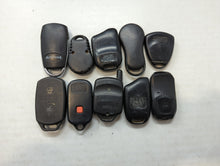 Lot of 10 Aftermarket Keyless Entry Remote Fob MIXED FCC IDS MIXED PART