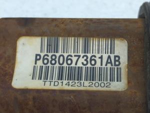 2011-2014 Chrysler 200 Axle Shaft Front Driver Cv C/v