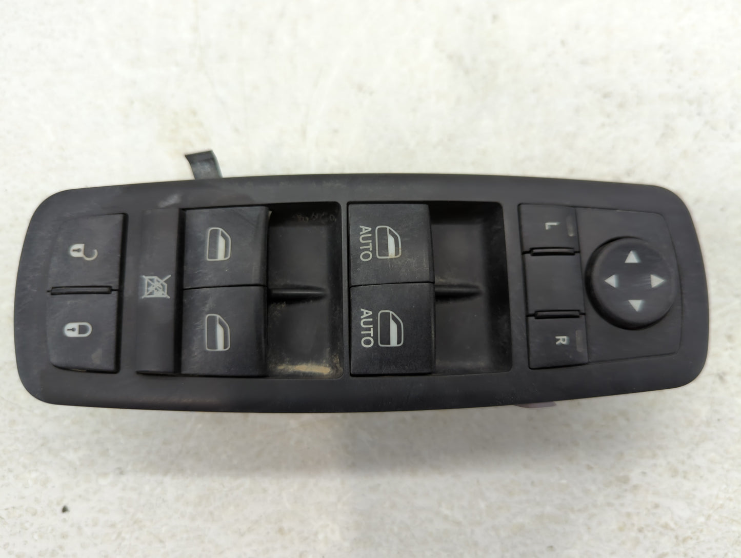 2011 Dodge Caravan Master Power Window Switch Replacement Driver Side Left P/N:04602 535AI Fits 2008 2009 2010 OEM Used Auto Parts - Oemusedautoparts1.com