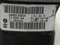 2011 Dodge Caravan Master Power Window Switch Replacement Driver Side Left P/N:04602 535AI Fits 2008 2009 2010 OEM Used Auto Parts - Oemusedautoparts1.com