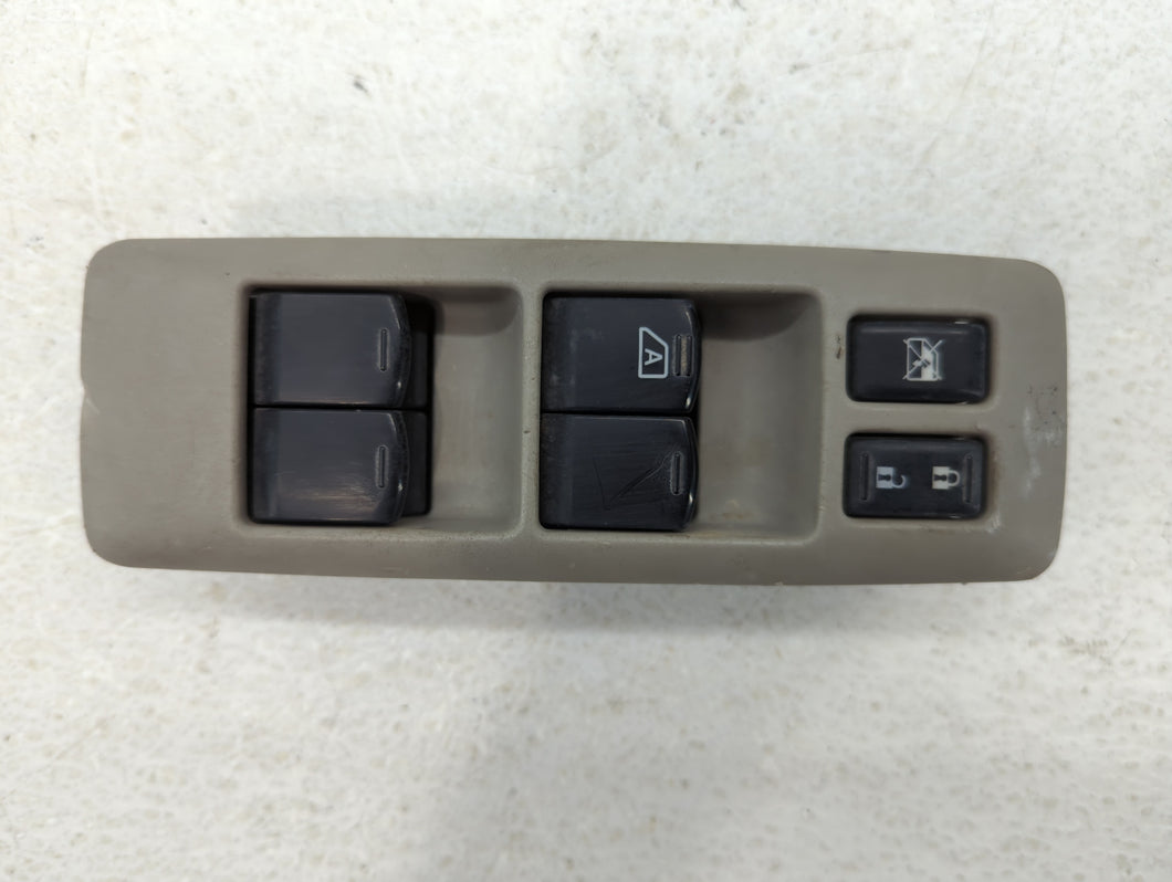 2008-2010 Nissan Rogue Master Power Window Switch Replacement Driver Side Left Fits 2008 2009 2010 OEM Used Auto Parts