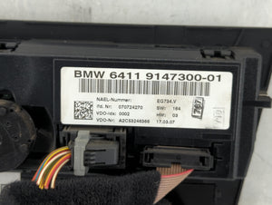 2007-2010 Bmw 328i Climate Control Module Temperature AC/Heater Replacement P/N:6411 9147300-01 Fits 2007 2008 2009 2010 OEM Used Auto Parts