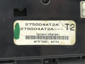 2015-2017 Nissan Sentra Climate Control Module Temperature AC/Heater Replacement P/N:275004AT2A Fits 2015 2016 2017 OEM Used Auto Parts