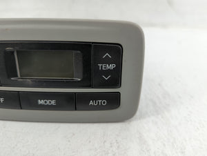 2015-2020 Toyota Sienna Ac Heater Rear Climate Control |75d875