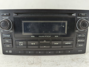 2012-2014 Subaru Impreza Radio AM FM Cd Player Receiver Replacement P/N:86201FJ620 Fits 2012 2013 2014 OEM Used Auto Parts