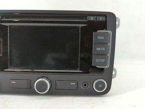 2012-2017 Volkswagen Jetta Radio AM FM Cd Player Receiver Replacement P/N:1K0 035 274 F Fits 2012 2013 2014 2015 2016 2017 OEM Used Auto Parts