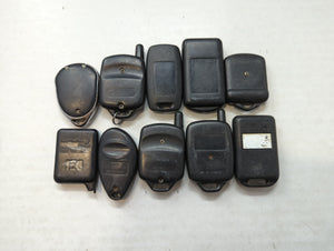 Lot of 10 Aftermarket Keyless Entry Remote Fob MIXED FCC IDS MIXED PART