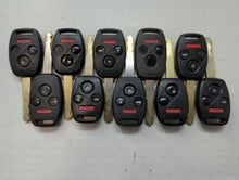 Lot of 10 Aftermarket Honda Keyless Entry Remote Fob MIXED FCC IDS MIXED