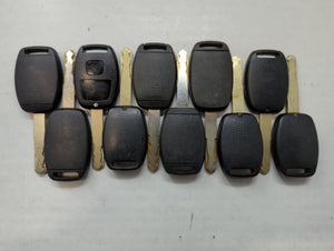 Lot of 10 Aftermarket Honda Keyless Entry Remote Fob MIXED FCC IDS MIXED