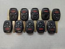 Lot of 10 Aftermarket Honda Keyless Entry Remote Fob MIXED FCC IDS MIXED