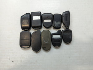 Lot of 10 Aftermarket Keyless Entry Remote Fob MIXED FCC IDS MIXED PART