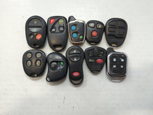 Lot of 10 Aftermarket Keyless Entry Remote Fob MIXED FCC IDS MIXED PART