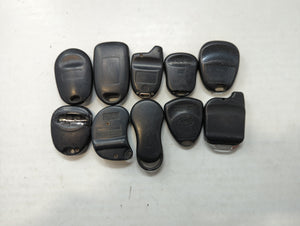 Lot of 10 Aftermarket Keyless Entry Remote Fob MIXED FCC IDS MIXED PART