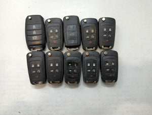 Lot of 10 Aftermarket Keyless Entry Remote Fob MIXED FCC IDS MIXED PART