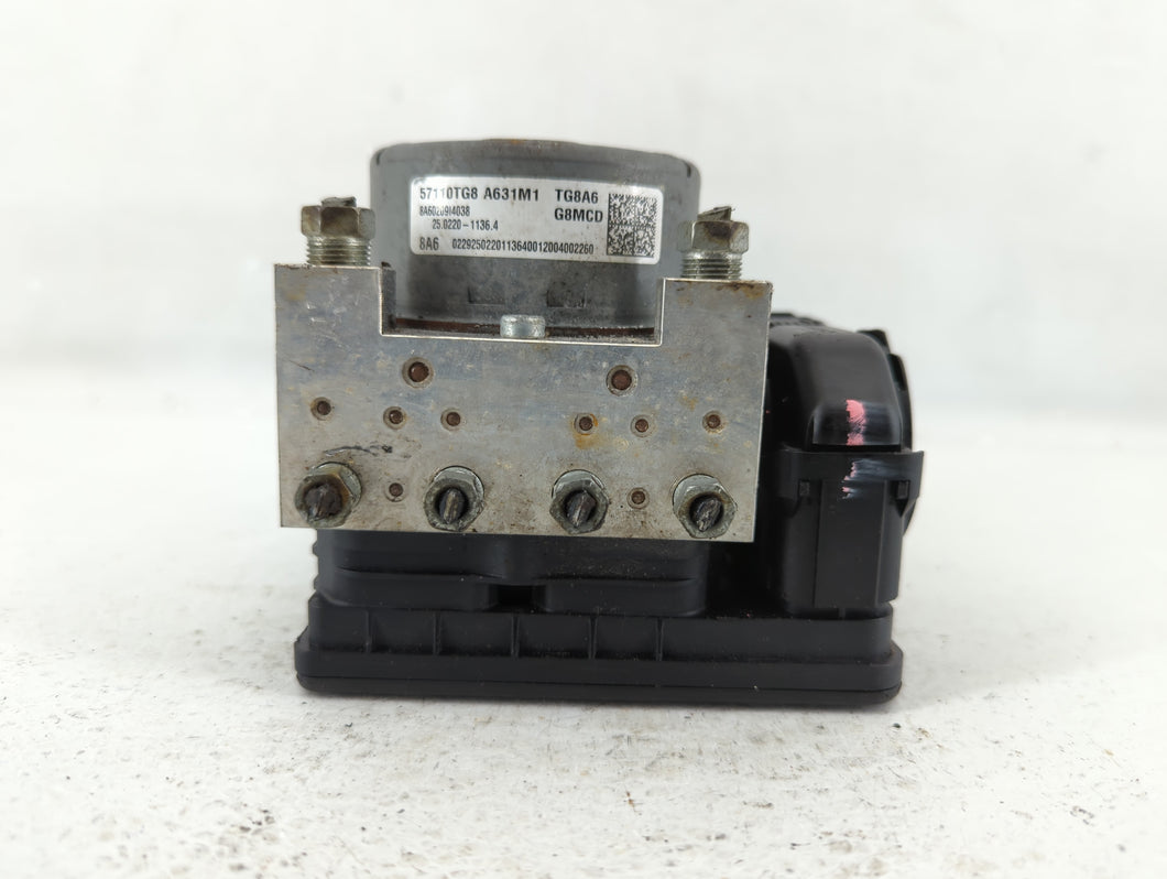 2019-2020 Honda Pilot ABS Pump Control Module Replacement P/N:57110TG8 A631M1 Fits 2019 2020 OEM Used Auto Parts