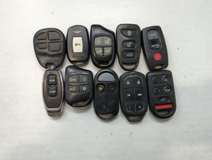 Lot of 10 Aftermarket Keyless Entry Remote Fob MIXED FCC IDS MIXED PART