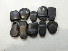 Lot of 10 Aftermarket Keyless Entry Remote Fob MIXED FCC IDS MIXED PART