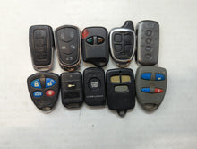 Lot of 10 Aftermarket Keyless Entry Remote Fob MIXED FCC IDS MIXED PART