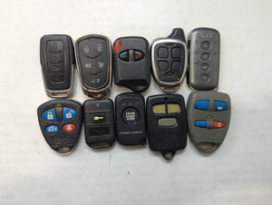 Lot of 10 Aftermarket Keyless Entry Remote Fob MIXED FCC IDS MIXED PART