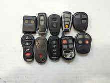 Lot of 10 Aftermarket Keyless Entry Remote Fob MIXED FCC IDS MIXED PART