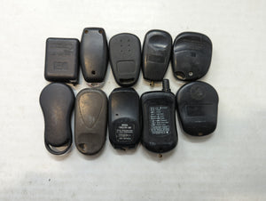 Lot of 10 Aftermarket Keyless Entry Remote Fob MIXED FCC IDS MIXED PART