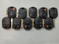 Lot of 10 Aftermarket Ford Keyless Entry Remote Fob MIXED FCC IDS MIXED - Oemusedautoparts1.com