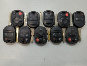 Lot of 10 Aftermarket Ford Keyless Entry Remote Fob MIXED FCC IDS MIXED