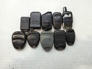 Lot of 10 Aftermarket Keyless Entry Remote Fob MIXED FCC IDS MIXED PART