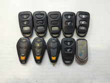 Lot of 10 Aftermarket Keyless Entry Remote Fob MIXED FCC IDS MIXED PART