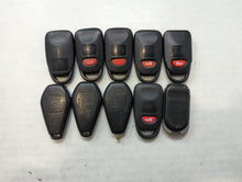 Lot of 10 Aftermarket Keyless Entry Remote Fob MIXED FCC IDS MIXED PART