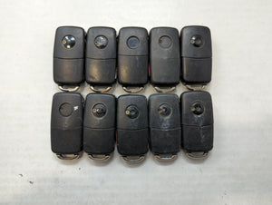 Lot of 10 Aftermarket Keyless Entry Remote Fob MIXED FCC IDS MIXED PART