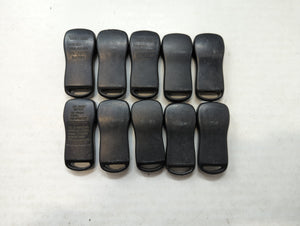 Lot of 10 Aftermarket Keyless Entry Remote Fob MIXED FCC IDS MIXED PART